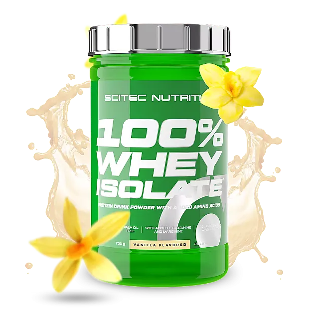 100% Whey Protein Isolate (700 g) Vanilla 