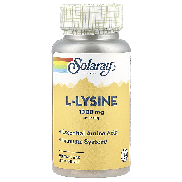 L-Lysine Free Form 1000mg (90 tabs)