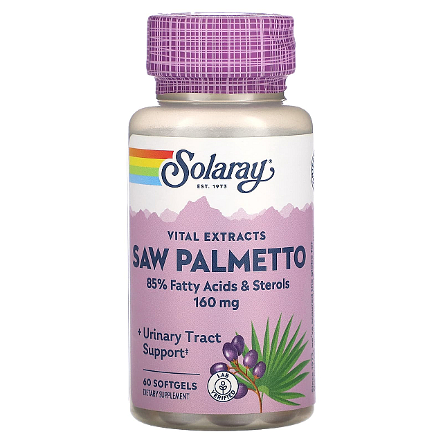 Saw Palmetto  Extract 160mg (60 Softgels)
