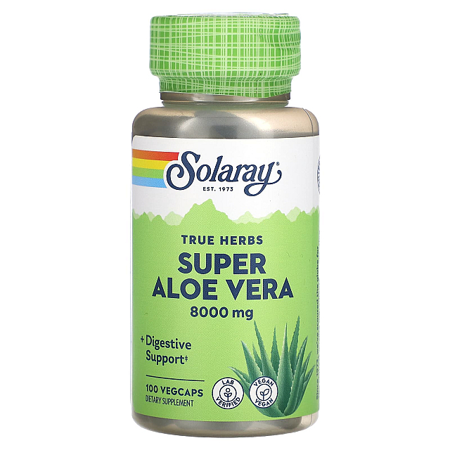 Super Aloe Vera Gel 8000mg	(100 VegCaps)