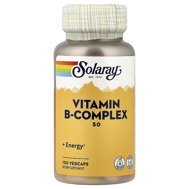 Vitamin B-Complex 50  (100 veg caps) 