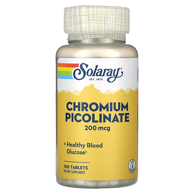 Chromium Picolinate 200 mg (100 tabs)