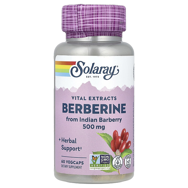 Berberine 500 mg (60 veg caps)  