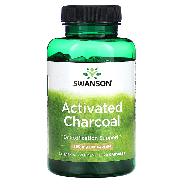 Activated Charcoal 260 mg (120 caps) 