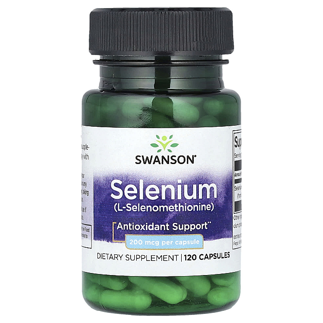 Selenium 200 mcg (120 caps)  