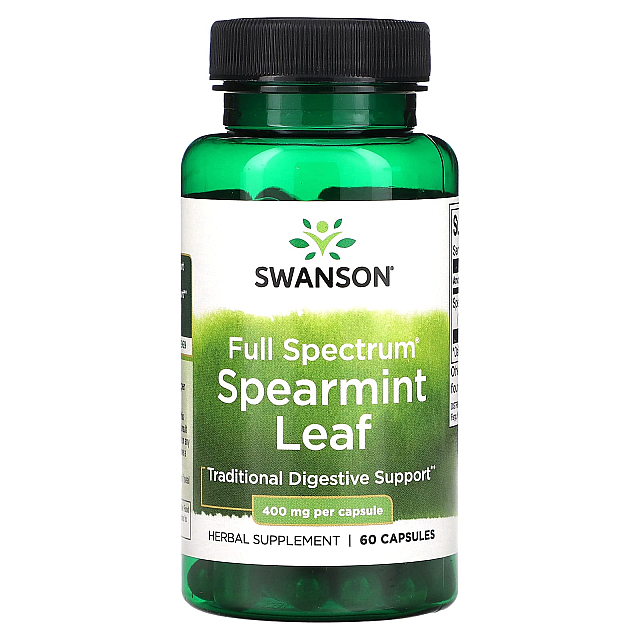 Spearmint Leaf 400 mg Full Spectrum (60 Caps)