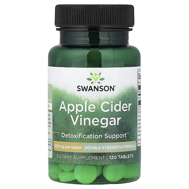 Apple Cider Vinegar 200 mg (120 Tablets)