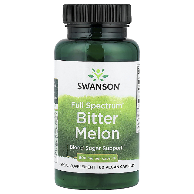 Full Spectrum Bitter Melon 500 mg	(60 Vegan Capsules)