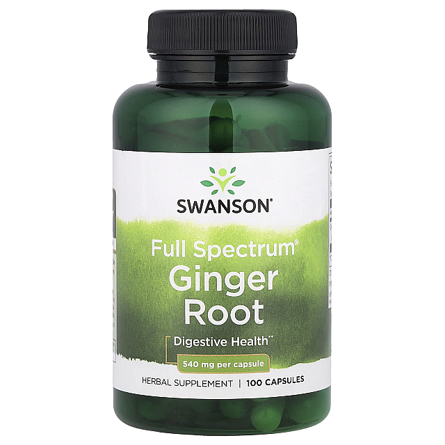 Full Spectrum Ginger and Turmeric	(60 Capsules)