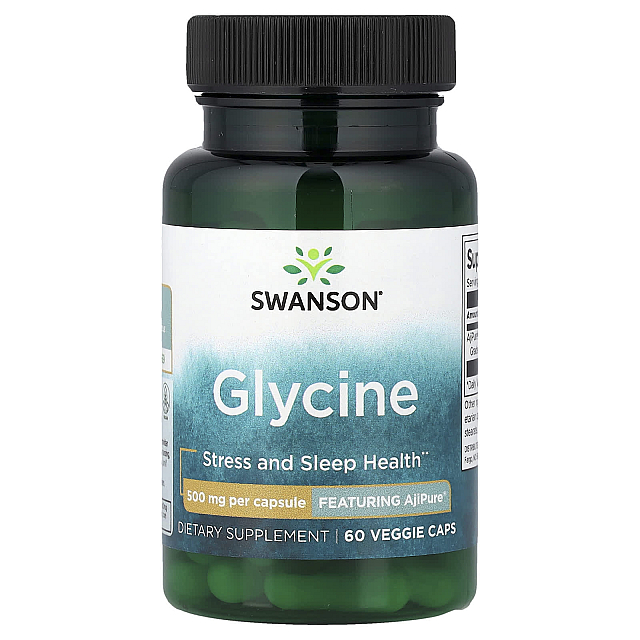 Glycine 500 mg (60 Veggie Caps)
