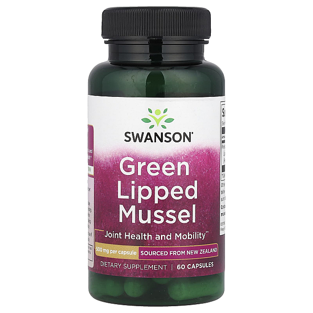 Green Lipped Mussel 500 mg (60 Capsules)