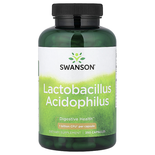 Lactobacillus Acidophilus 1 Billion CFU	(250 Capsules)