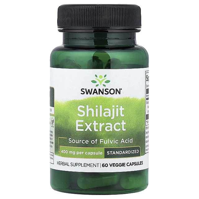 Shilajit Extract 400 mg (экстракт мумие) 60 caps