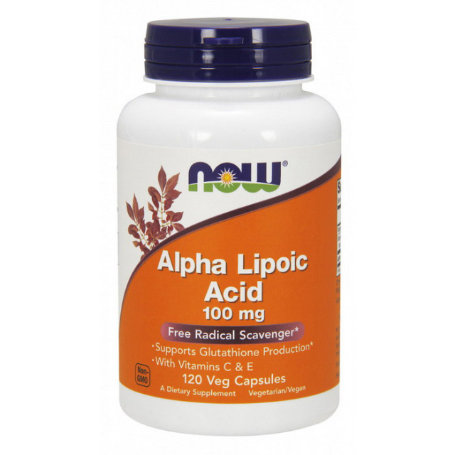 Alpha Lipoic Acid 100 mg (120 veg caps)  