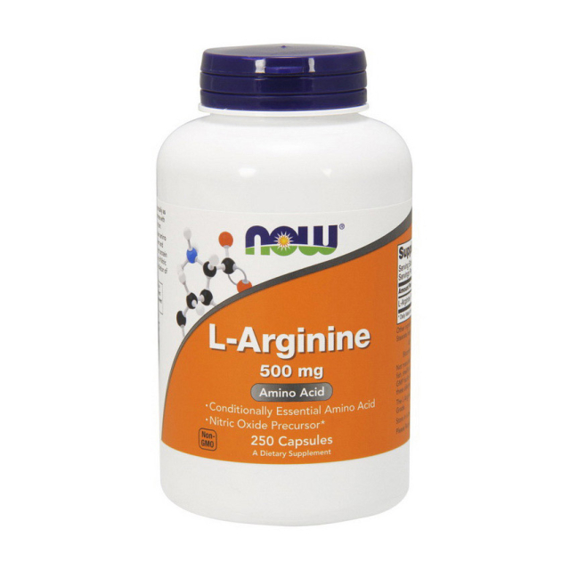 L-Arginine 500 mg (250 caps)  