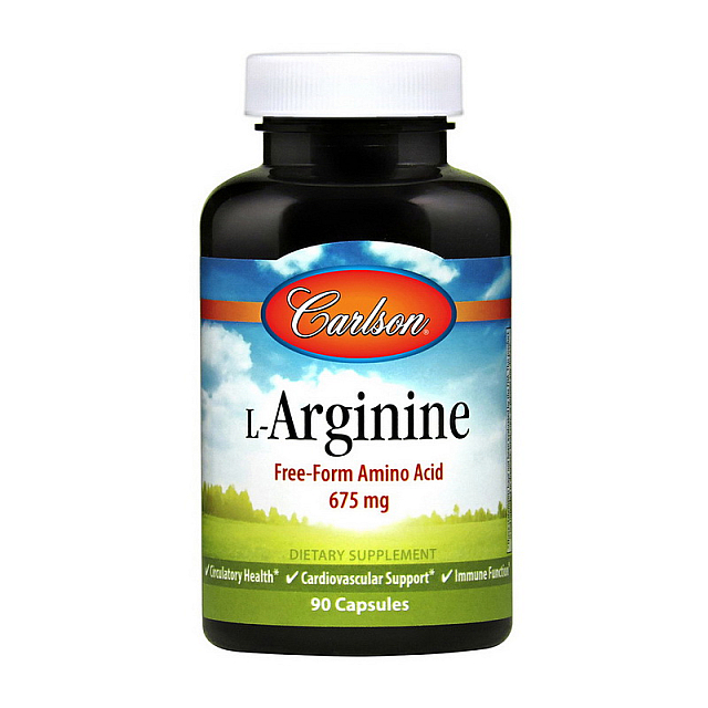 L-Arginine Free-Form Amino Acid 675 mg (90 caps)  