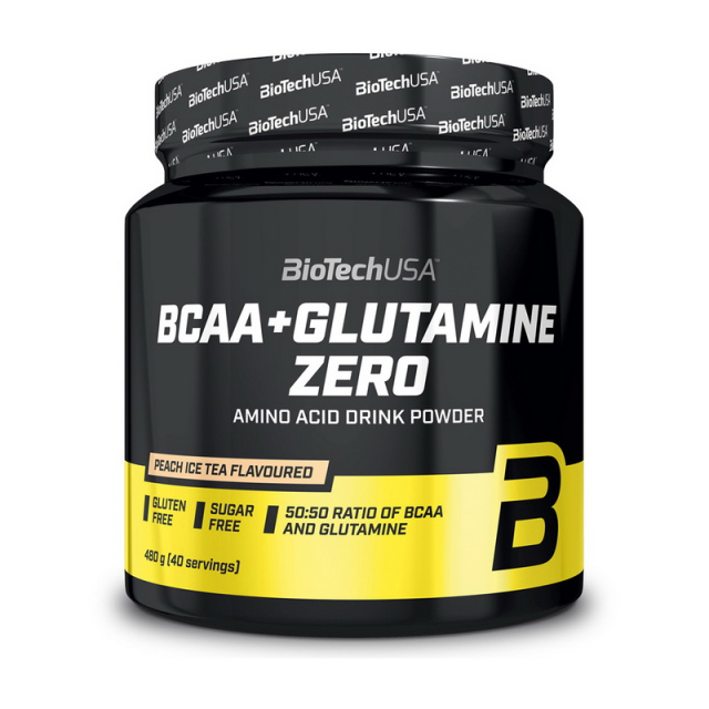 BCAA + Glutamine ZERO (480 g) Orange 