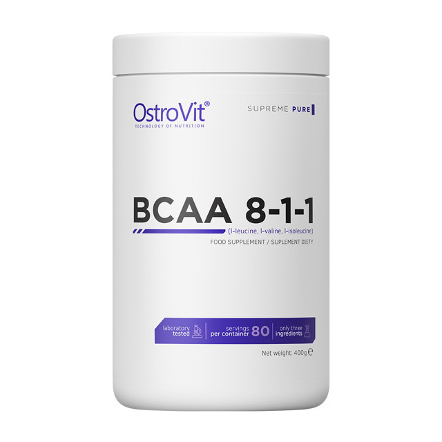 100% BCAA 8-1-1 (400 g)  Pure