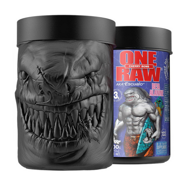 One Raw Beta Alanine (400 g)  Cherry bomb