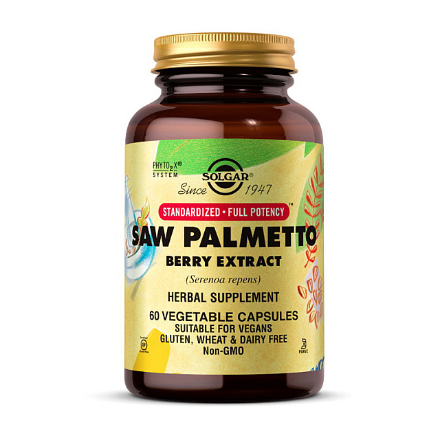 Saw Palmetto Berry Extract (60 veg caps)  