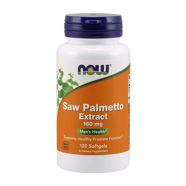 Saw Palmetto Extract 160 mg (120 softgels)  