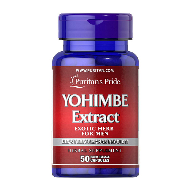 Yohimbe Extract 1000 mg (50 capsules)  