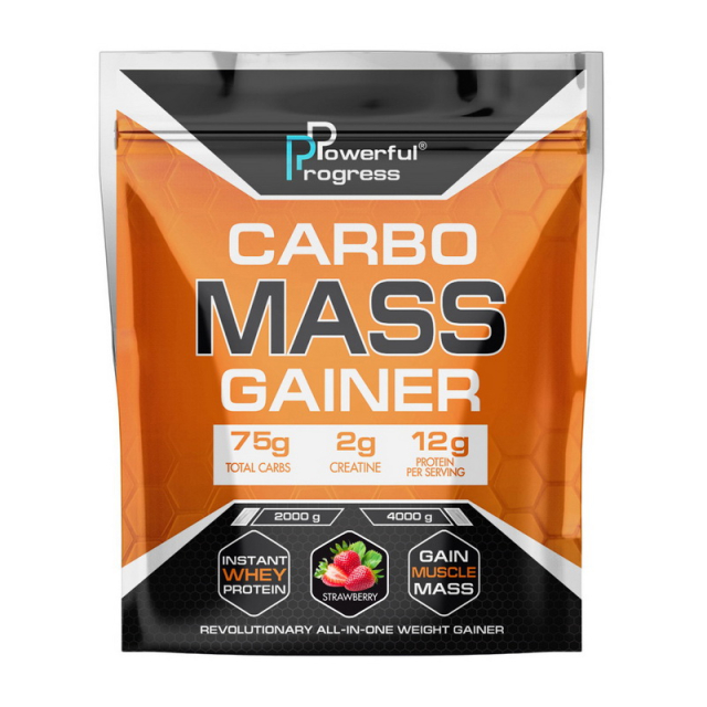 Carbo Mass Gainer (4 kg)  Strawberry