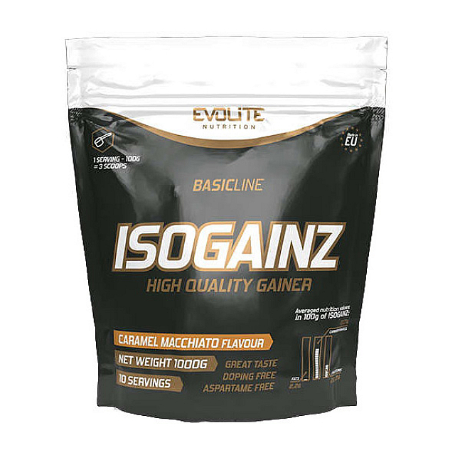 Iso Gainz (1 kg) Caramel macchiato 