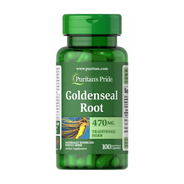 Goldenseal Root 470 mg (100 caps)  