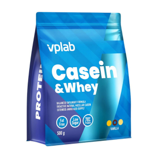 Casein & Whey (500 g) Vanilla 