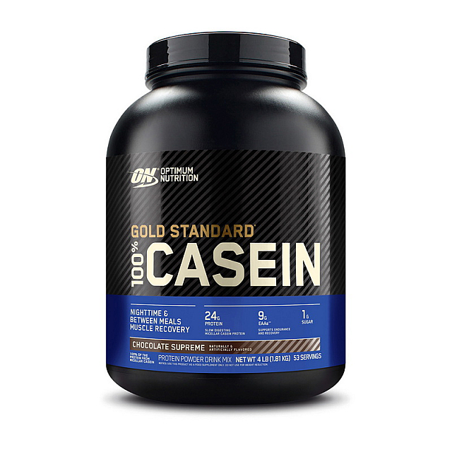 100% Gold Standard Casein (1,75 kg) USA Vanilla-cream 