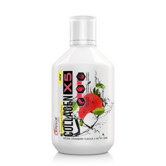 Collagen X5 (500 ml) Strawberry 