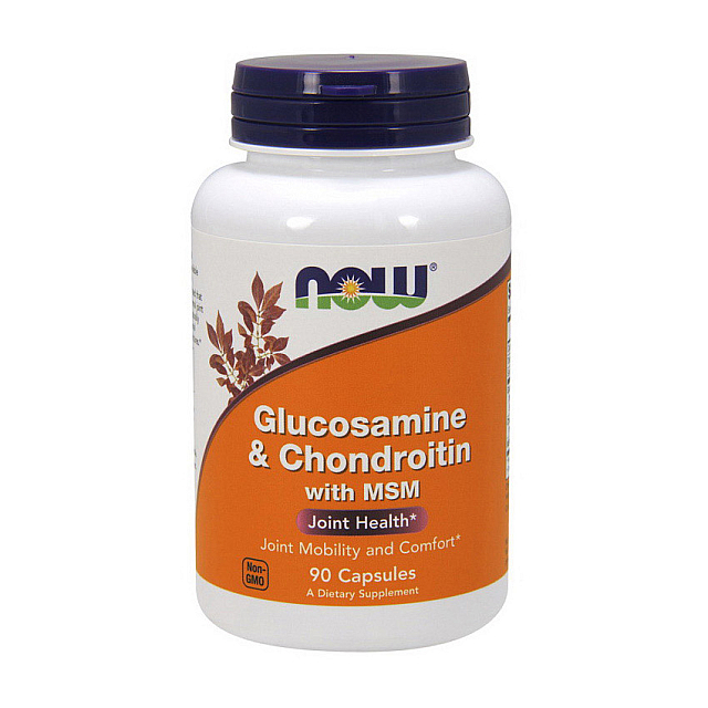 Glucosamine - Chondroitin with MSM (90 caps)  