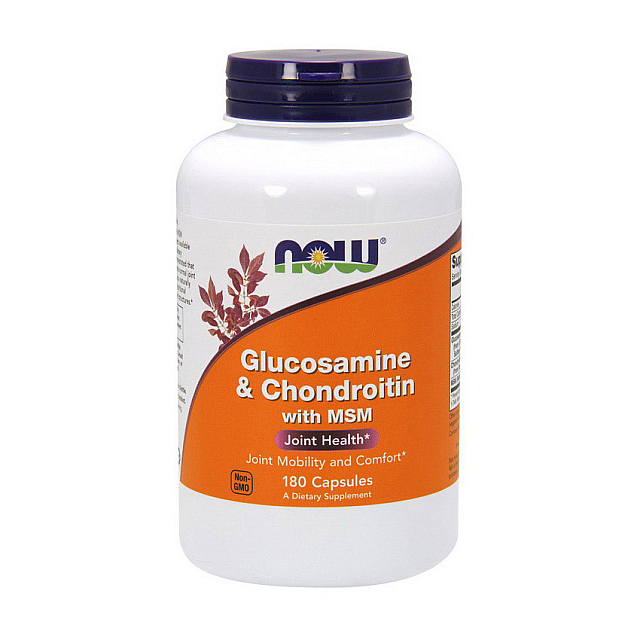 Glucosamine - Chondroitin with MSM (180 caps)  