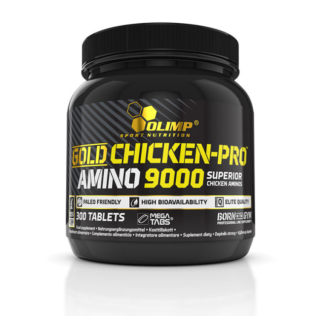 Gold Chicken-Pro Amino 9000 (300 tab)  