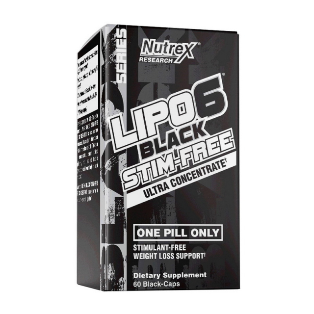 Lipo 6 Black Stim-Free Ultra Concentrate (60 caps)  