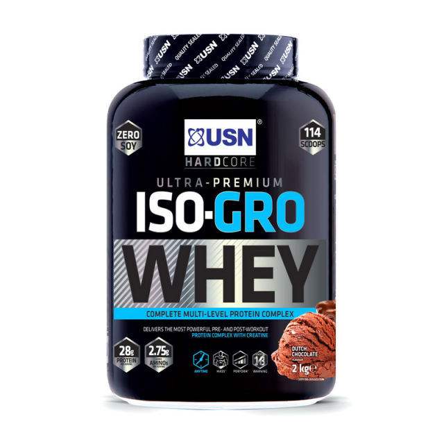 Iso-Gro Whey (2 kg)  Dutch chocolate