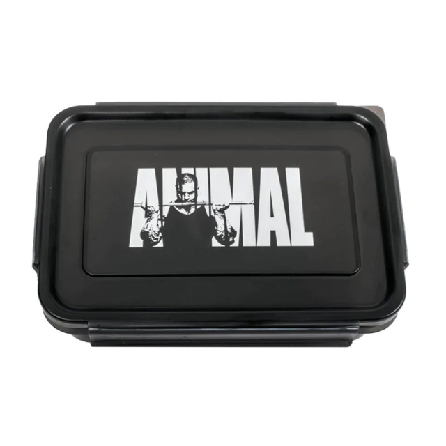 Animal Meal Iconic Food Container  Black