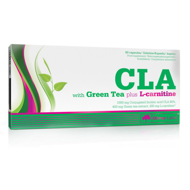 CLA with Green Tea plus L-Carnitine (60 caps)  