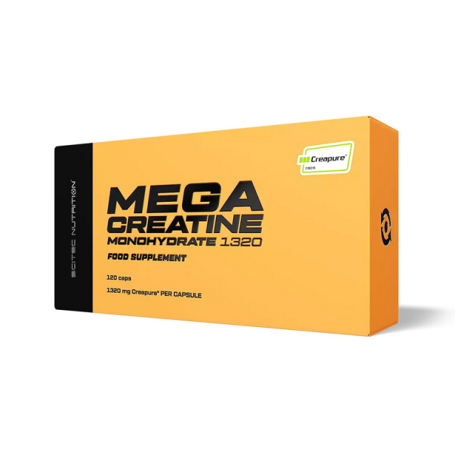 Mega Creatine Monohydrate 1320 (120 caps)  