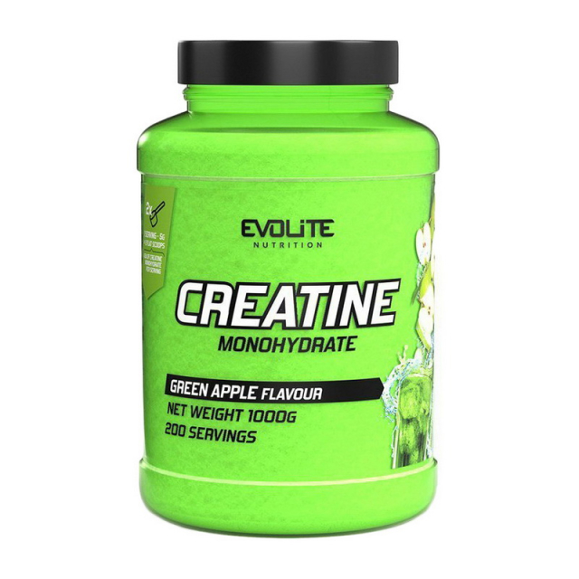 Creatine Monohydrate (1 kg) Green apple 