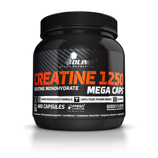 Creatine Mega Caps 1250 (400 caps)  