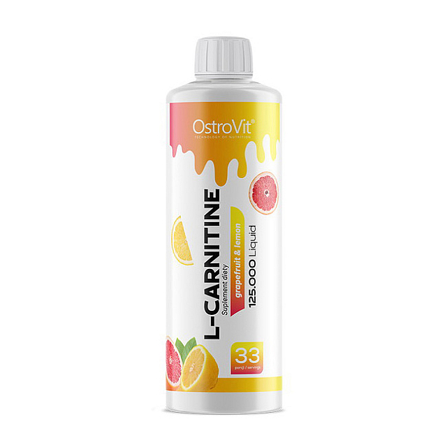 L-Carnitine 125.000 Liquid (500 ml)  graapefruit & lemon