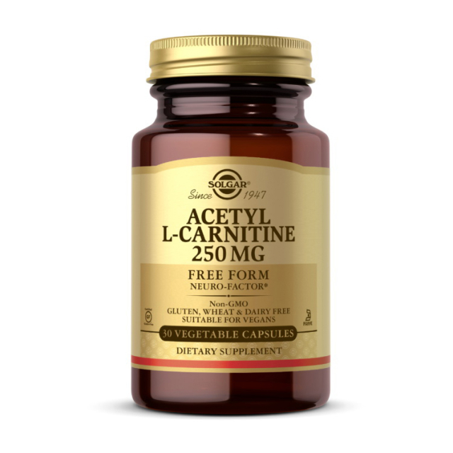 Acetyl L-Carnitine 250 mg (30 veg caps)  