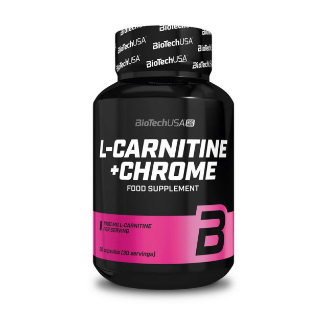 L-Carnitine + Chrome (60 caps)  