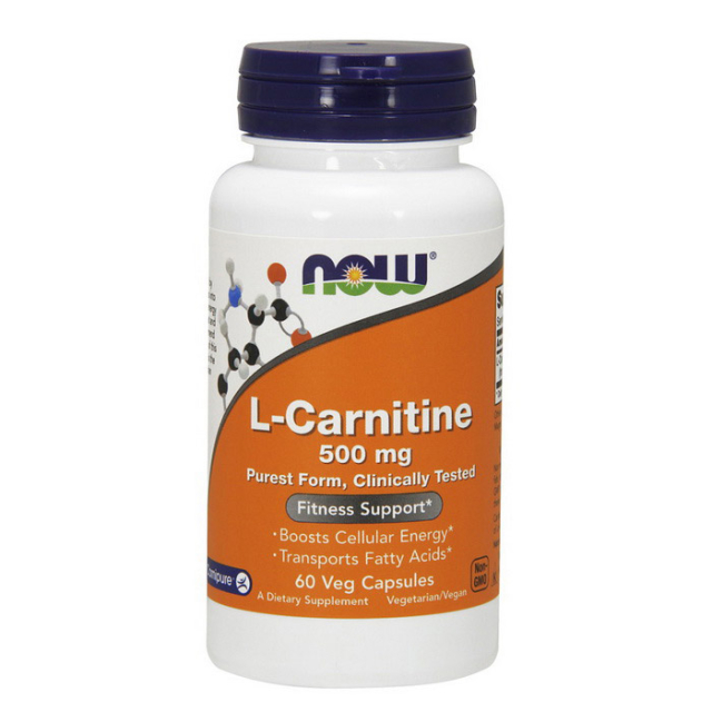 L-Carnitine 500 mg (60 veg caps)  