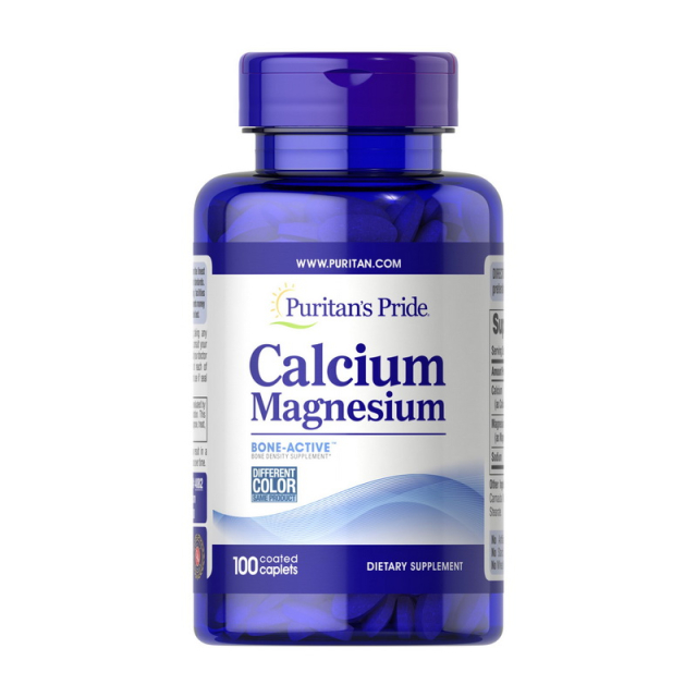 Chelated Calcium Magnesium (100 caplets)  