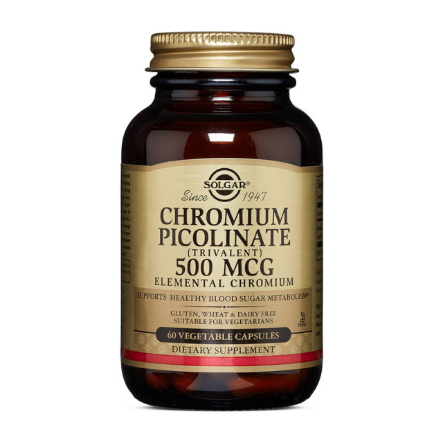 Chromium Picolinate 500 mcg (60 veg caps)  