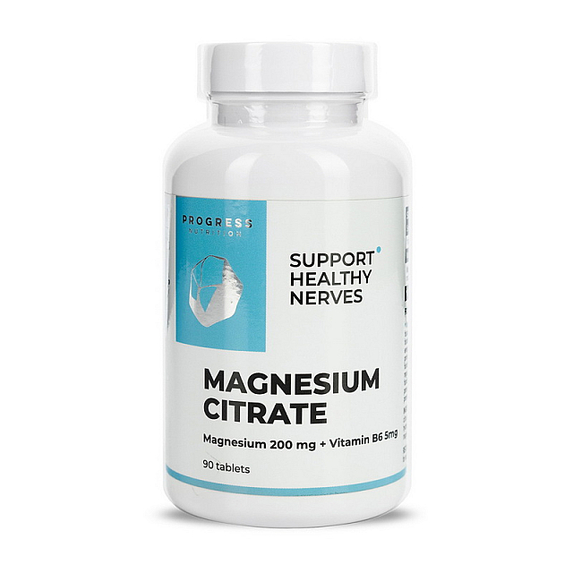 Magnesium Citrate + Vitamin B6 (90 tabs)  