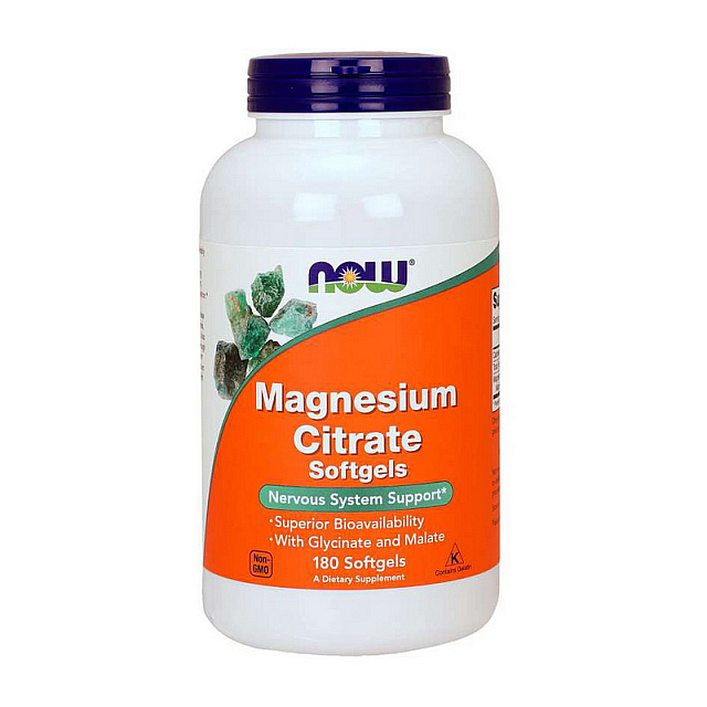 Magnesium Citrate (180 softgels)  